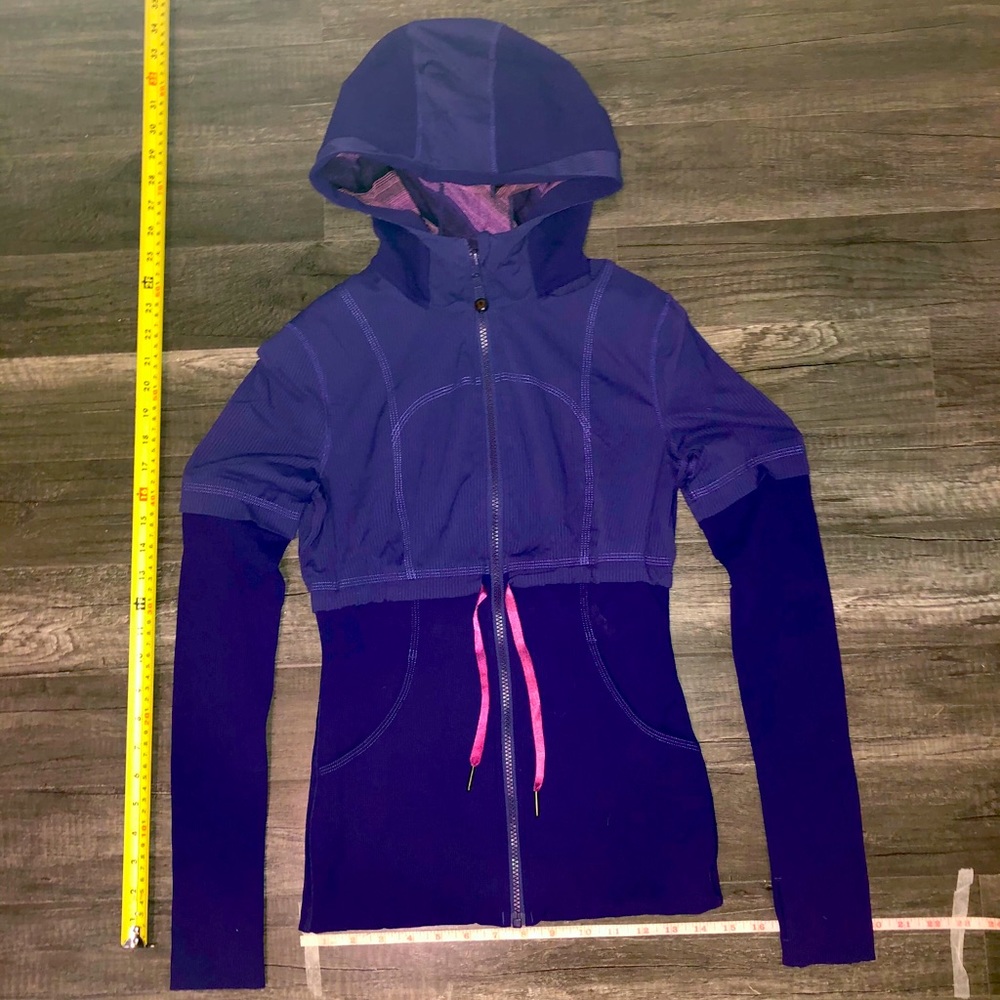 Lululemon Purple Dance Studio Jacket Sz 4